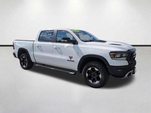 Bright White Clearcoat 2021 RAM 1500 Rebel
