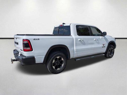 Bright White Clearcoat 2021 RAM 1500 Rebel