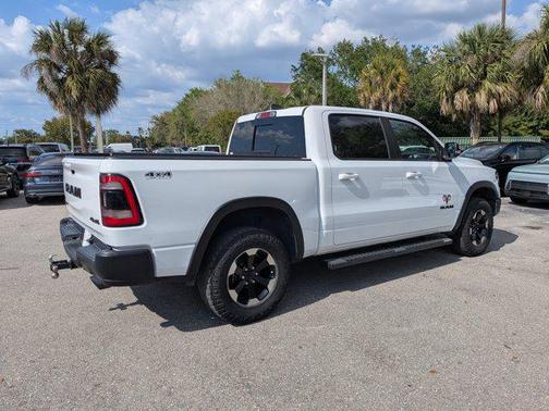Bright White Clearcoat 2021 RAM 1500 Rebel