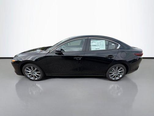 Jet Black Mica 2026 Mazda Mazda3 FWD w/Preferred Package
