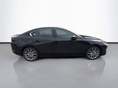 Jet Black Mica 2026 Mazda Mazda3 FWD w/Preferred Package