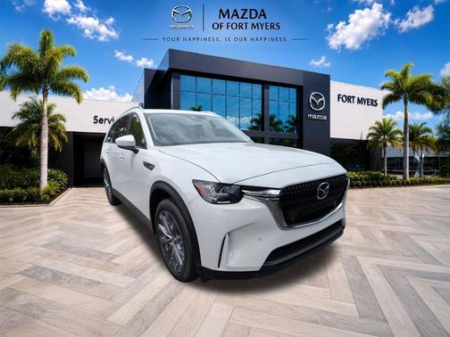 Rhodium White Premium 2026 Mazda CX-90 3.3 Turbo Preferred