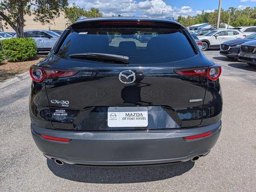 Jet Black Mica 2025 Mazda CX-30 2.5 S Preferred Package