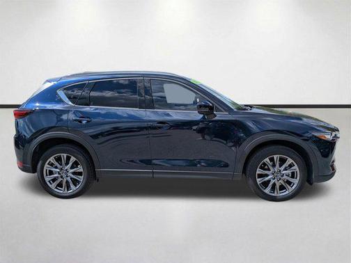 Deep Crystal Blue Mica 2021 Mazda CX-5 Signature