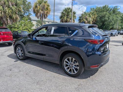 Deep Crystal Blue Mica 2021 Mazda CX-5 Signature