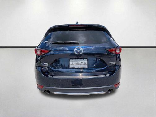 Deep Crystal Blue Mica 2021 Mazda CX-5 Signature