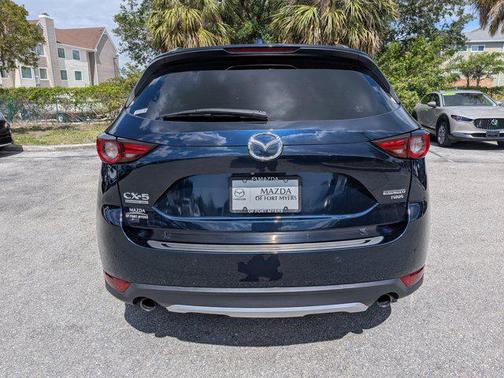 Deep Crystal Blue Mica 2021 Mazda CX-5 Signature