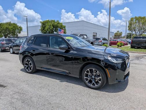 Black Sapphire Metallic 2025 BMW X3 30 xDrive