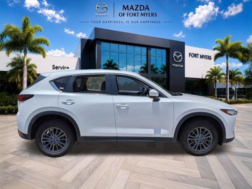 Snowflake White Pearl Mica 2021 Mazda CX-5 Touring