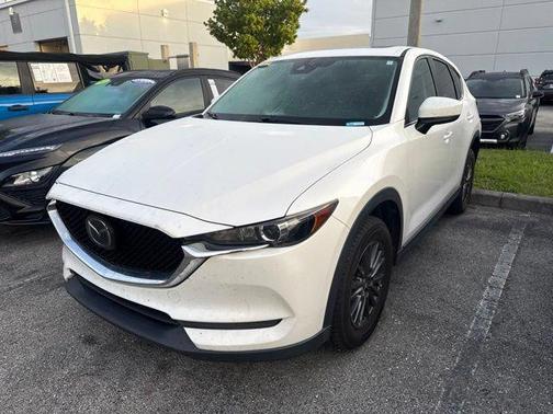 Snowflake White Pearl Mica 2021 Mazda CX-5 Touring