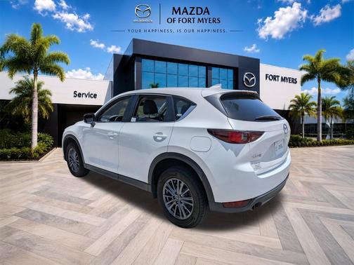 Snowflake White Pearl Mica 2021 Mazda CX-5 Touring