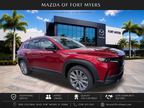 Soul Red Crystal Metallic 2026 Mazda CX-50 2.5 S Premium Package
