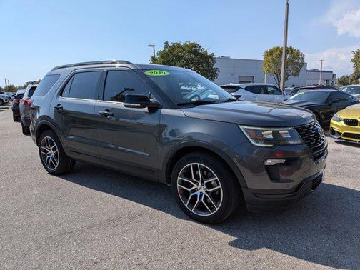 MAGNETIC METALLIC 2019 Ford Explorer Sport
