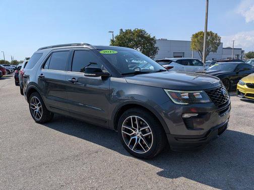 MAGNETIC METALLIC 2019 Ford Explorer Sport