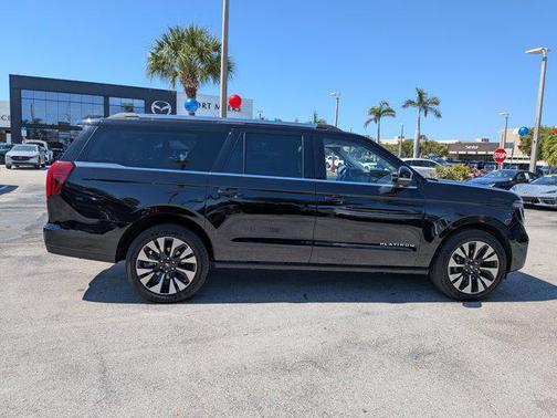 AGATE BLACK METALLIC 2025 Ford Expedition Max Platinum