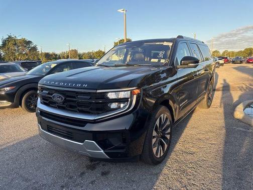 AGATE BLACK METALLIC 2025 Ford Expedition Max Platinum