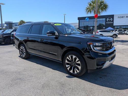 AGATE BLACK METALLIC 2025 Ford Expedition Max Platinum