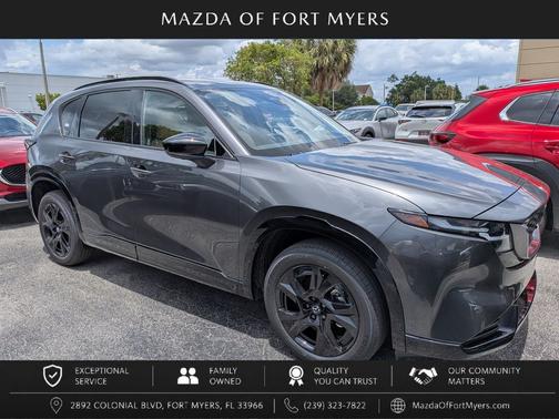 Machine Gray Metallic 2026 Mazda CX-5 2.5 S Premium Plus Package