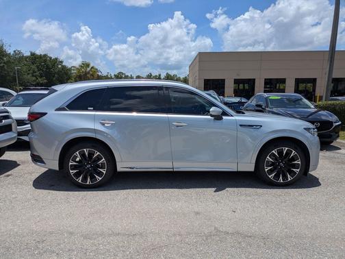 Sonic Silver 2024 Mazda CX-90 3.3 Turbo S Premium