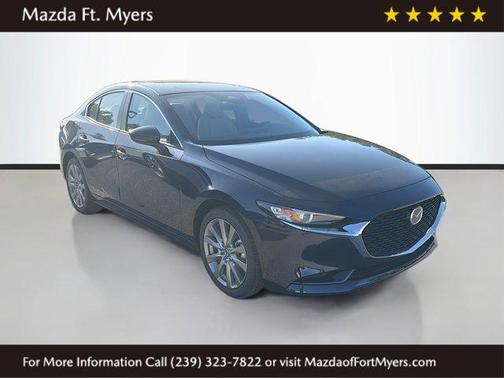 Deep Crystal Blue Mica 2026 Mazda Mazda3 FWD w/Preferred Package