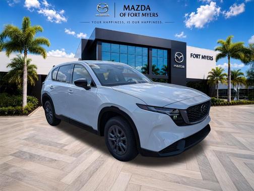 Rhodium White Metallic 2026 Mazda CX-5 2.5 S Select Package