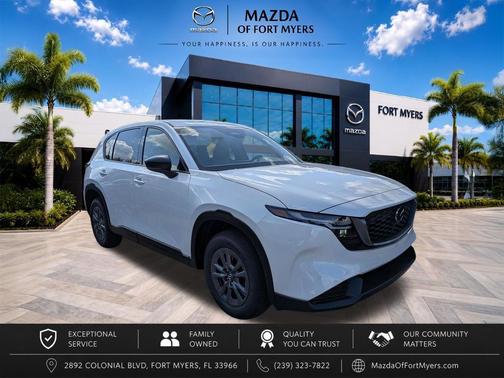 Rhodium White Metallic 2026 Mazda CX-5 2.5 S Select Package