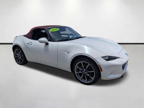 Snowflake White Pearl Mica 2018 Mazda MX-5 Miata Grand Touring
