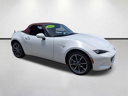 Snowflake White Pearl Mica 2018 Mazda MX-5 Miata Grand Touring
