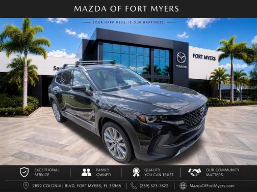 Jet Black Mica 2026 Mazda CX-50 Hybrid Premium