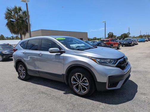 Lunar Silver Metallic 2021 Honda CR-V 2WD EX