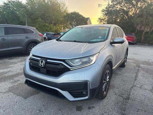 Lunar Silver Metallic 2021 Honda CR-V 2WD EX