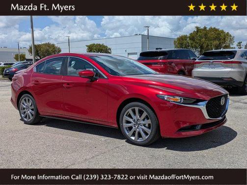 Soul Red Crystal Metallic 2026 Mazda Mazda3 FWD w/Preferred Package