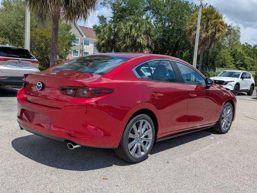 Soul Red Crystal Metallic 2026 Mazda Mazda3 FWD w/Preferred Package