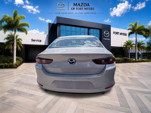 Platinum Quartz Metallic 2026 Mazda Mazda3 FWD w/Preferred Package