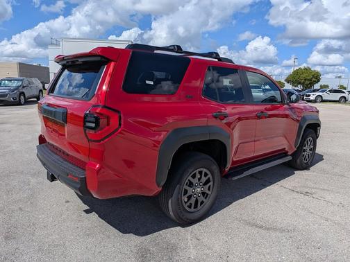 Supersonic Red 2025 Toyota 4Runner Limited