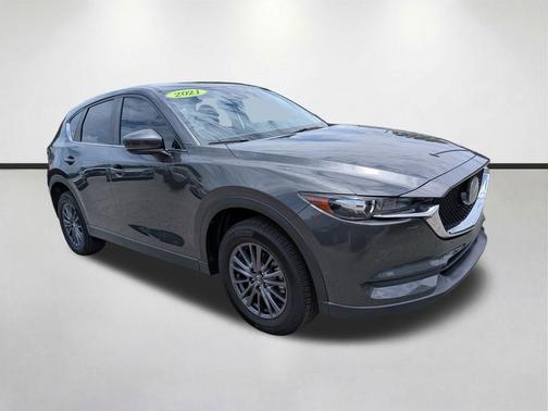 Machine Gray Metallic 2021 Mazda CX-5 Touring