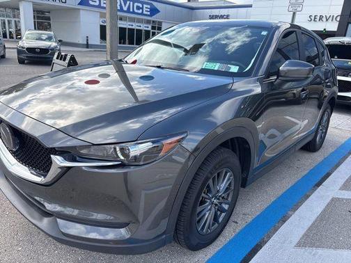 Machine Gray Metallic 2021 Mazda CX-5 Touring
