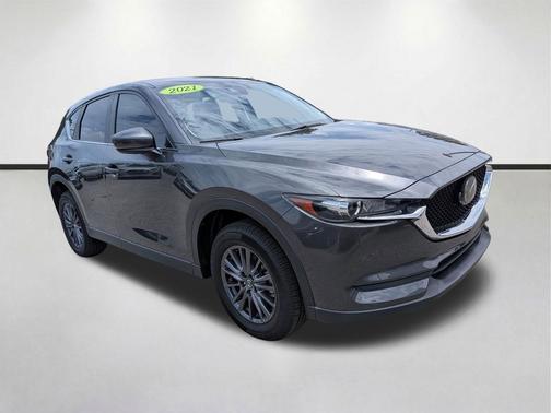 Machine Gray Metallic 2021 Mazda CX-5 Touring