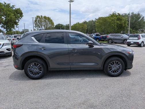 Machine Gray Metallic 2021 Mazda CX-5 Touring