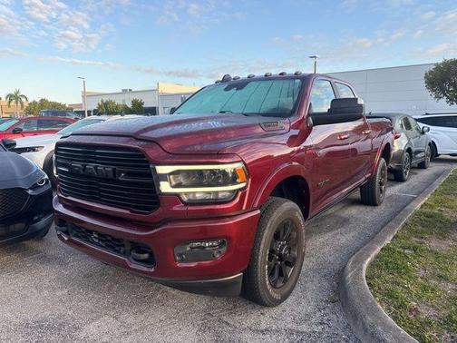 Delmonico Red Pearlcoat 2020 RAM 2500 Laramie Crew Cab 4x4 6'4' Box
