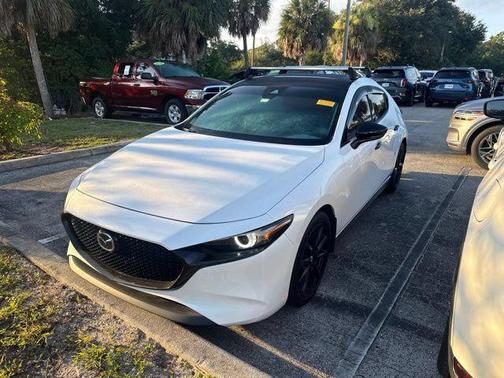 Snowflake White Pearl Mica 2021 Mazda Mazda3 FWD w/Premium Package