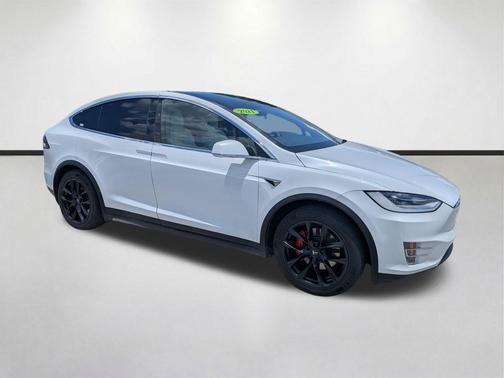 Pearl White Multi-Coat 2021 Tesla Model X Performance Dual Motor All-Wheel Drive