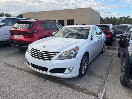 Casablanca White 2015 Hyundai Equus Ultimate