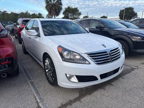 Casablanca White 2015 Hyundai Equus Ultimate