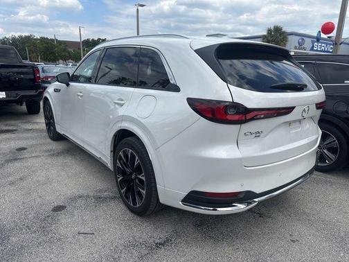 Rhodium White Premium 2024 Mazda CX-90 3.3 Turbo S