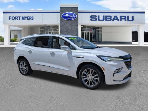 White Frost Tricoat 2022 Buick Enclave FWD Avenir