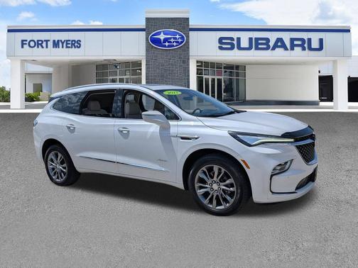 White Frost Tricoat 2022 Buick Enclave FWD Avenir