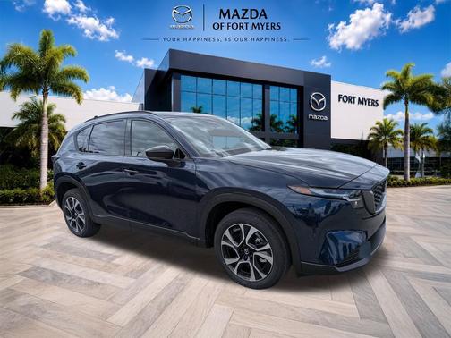 Navy Blue Mica 2026 Mazda CX-5 2.5 S Preferred Package