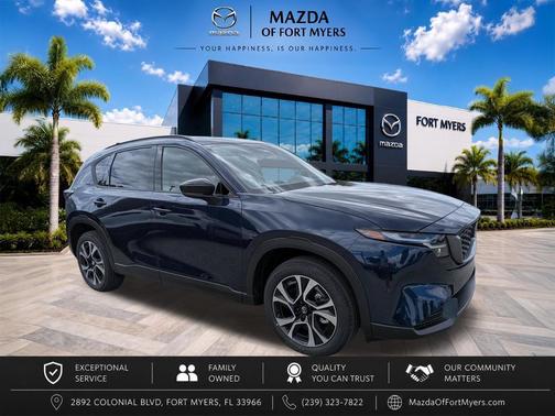 Navy Blue Mica 2026 Mazda CX-5 2.5 S Preferred Package