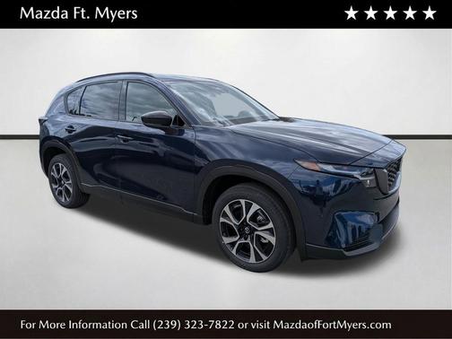 Navy Blue Mica 2026 Mazda CX-5 2.5 S Preferred Package